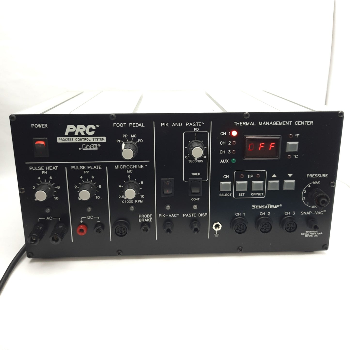 Used Pace PPS-400 PRC2000 7008-0187 SensaTemp Power Supply Unit, 120/230VAC