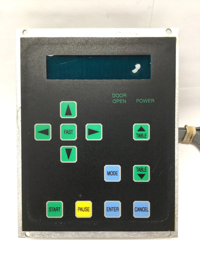 Used Xenetech Operator Control Panel Keypad Module from Aurora 205X Laser Engraver