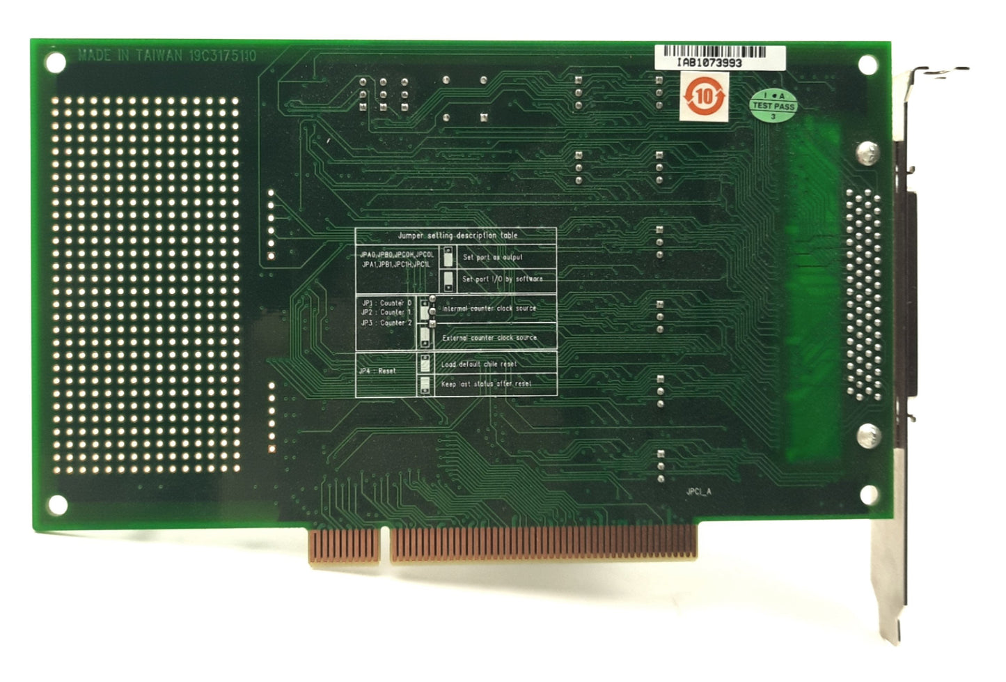 Used Advantech PCI-1751 DAQ I/O Card, PCI, 48-Channel I/O 5V TTL, 10MHz 16-bit