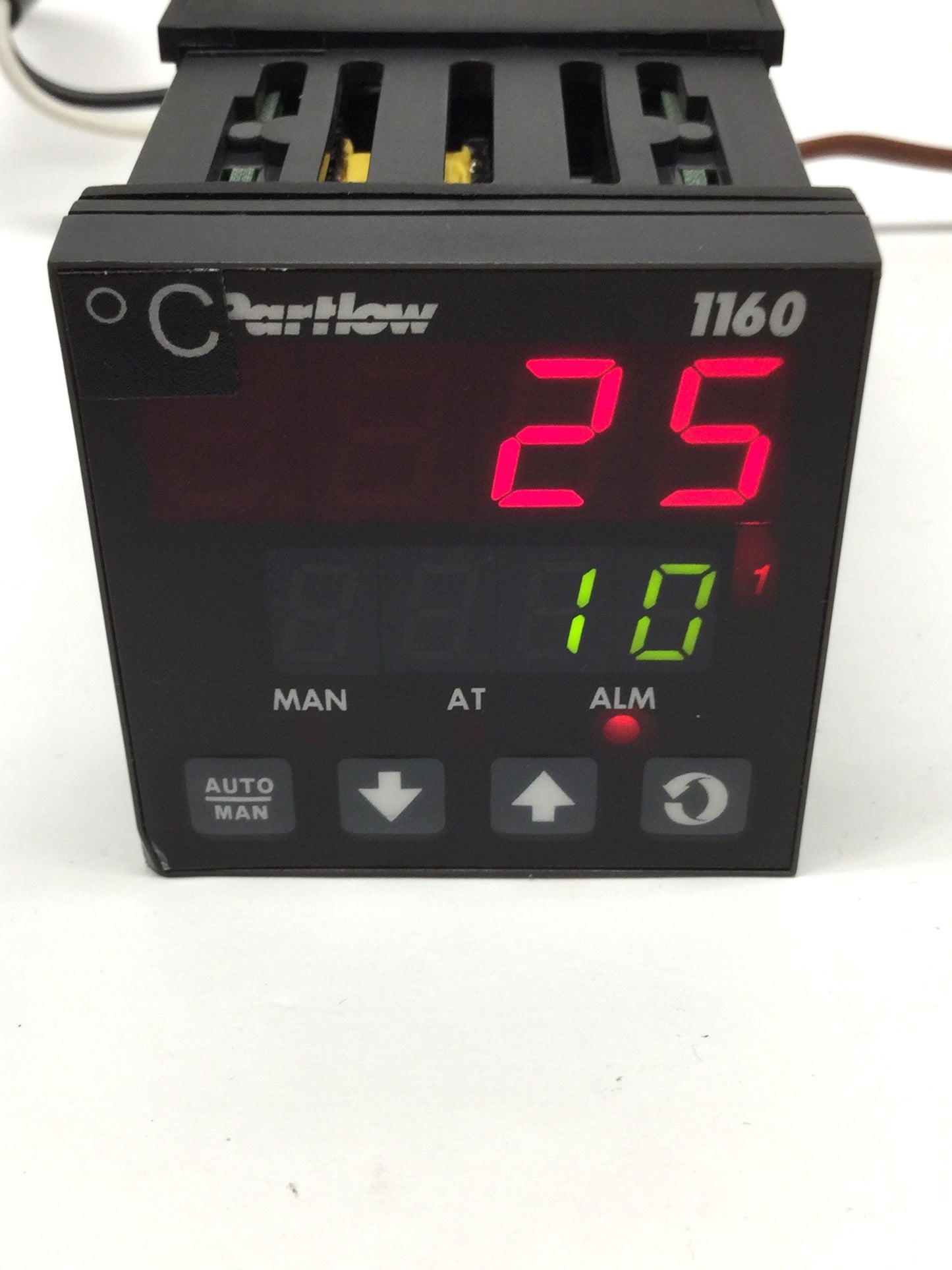 Used Partlow 1160 Temperature PID Controller TC/RTD/mV/V In, Relay Out, 120-240VAC