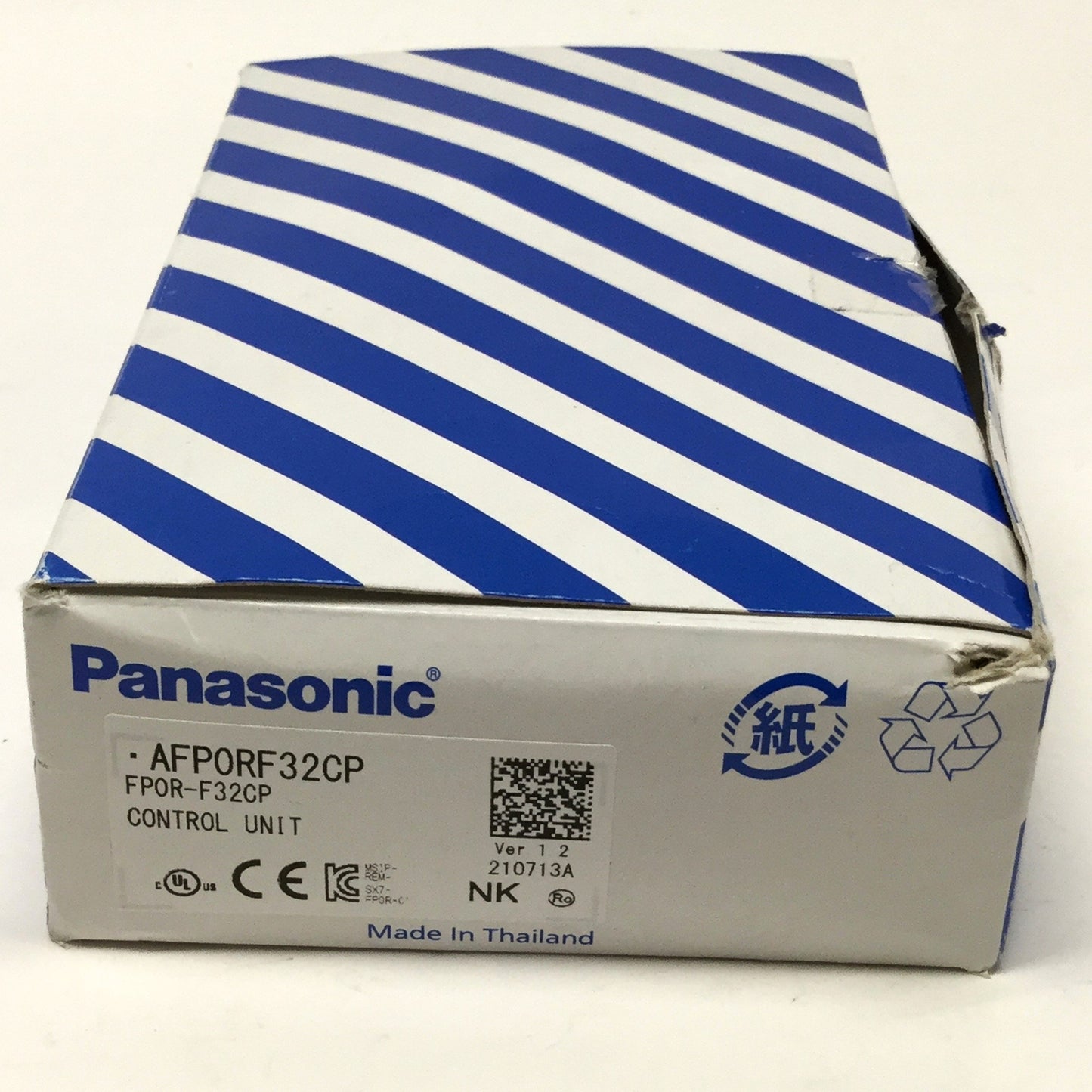 New – Open box Panasonic AFP0RF32CP PLC Control Unit 16x Input, 16x Output, USB, RS232, 24VDC