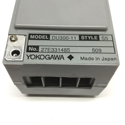 Used Yokogawa DU300-11 DC Current Input Module, 10-Channel, ±20mA, 0.5s Interval