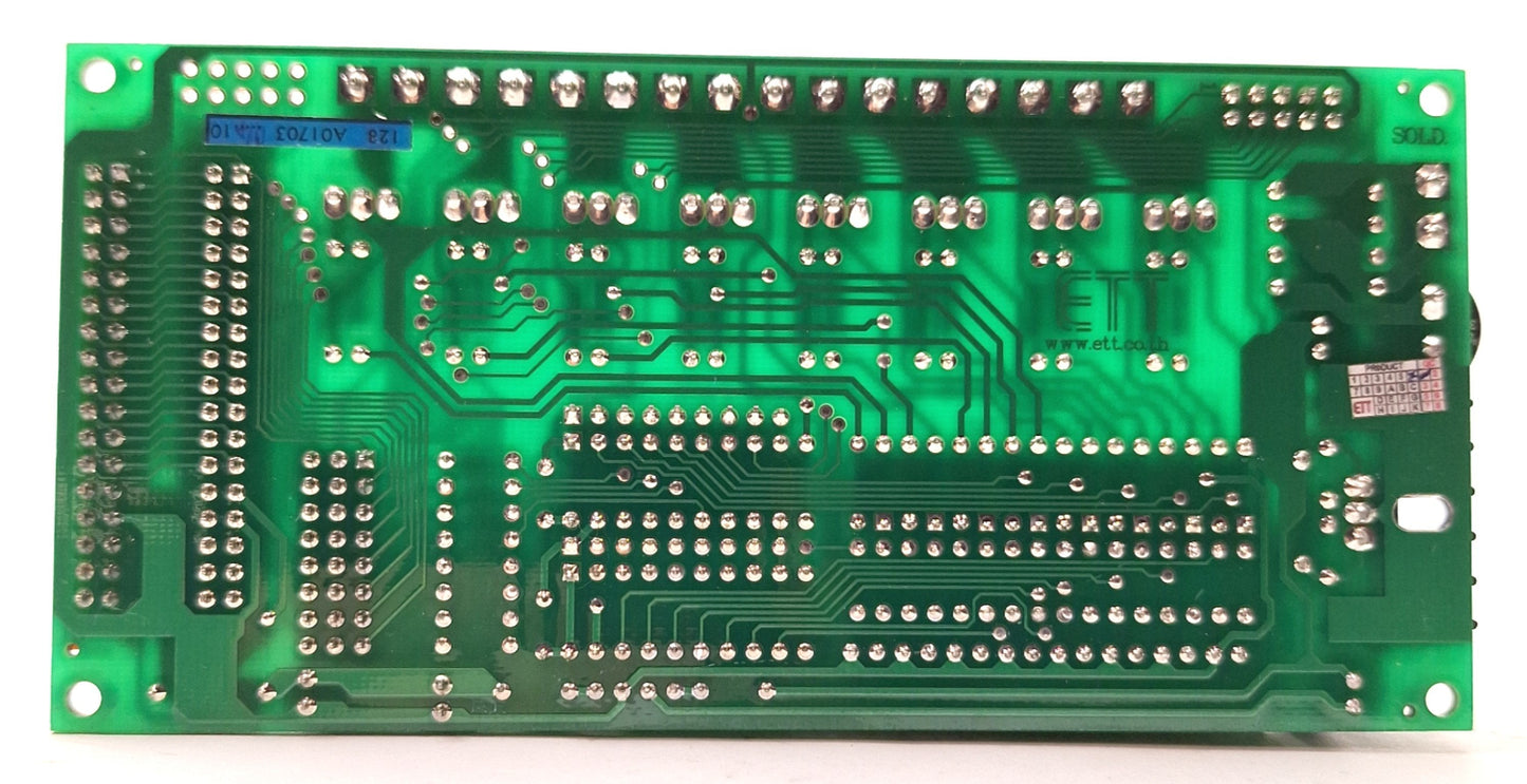 Used ETT ET-DCOUT8 OPTO-Isolated Digital Output Board 8-bit 2x IEC 34-Pin I/O Header