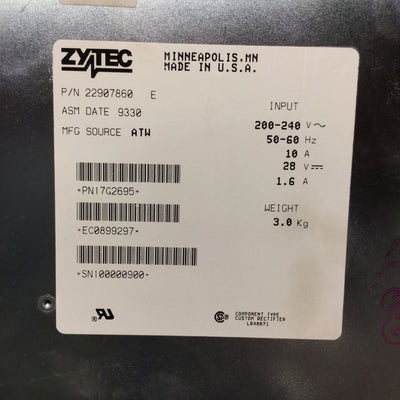 Used Zytec 17G2695 AC Module for 9406 System Unit Power Supply from IBM AS400 iSeries