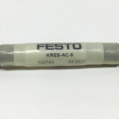 Used Festo KRES-AC-5 Servo Motor Resolver Feedback Cable 12-Pin Round to DB-9, 5m