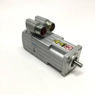 Used Festo MTR-AC-55-3S-AA Servo Motor 325VDC, 468W, 6800RPM, 0.66Nm w/Resolver