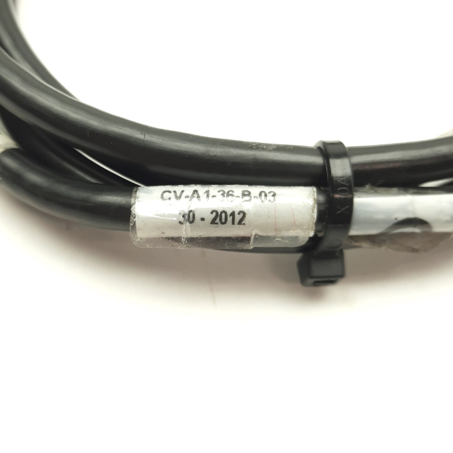 Used Datalogic CV-A1-36-B Power & I/O Camera Cable, M12 8-Pin to Flying Leads, 4'