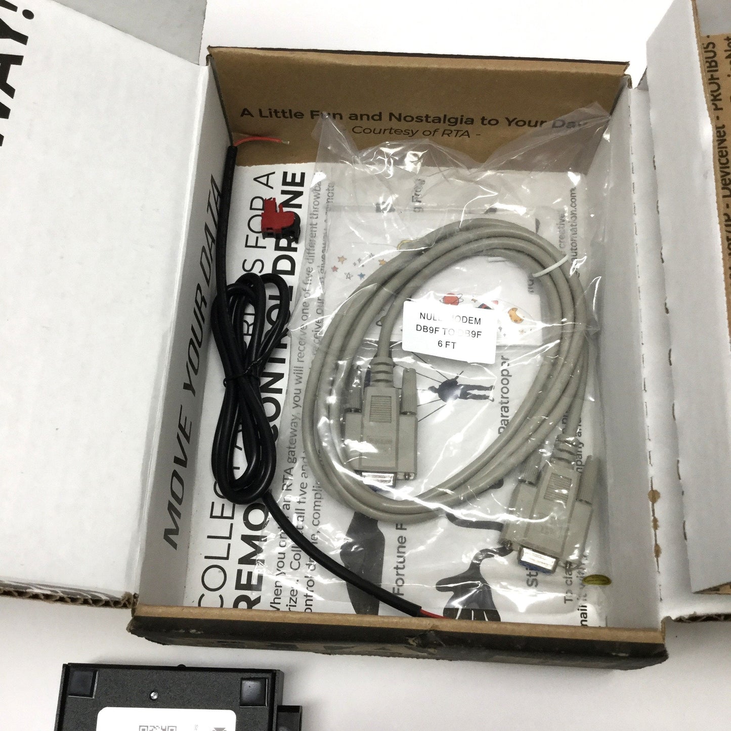 New RTA 435NBX-N700 ASXII To Allen Bradley PLC Gateway, Ethernet, 2x DB9, 12-24VDC