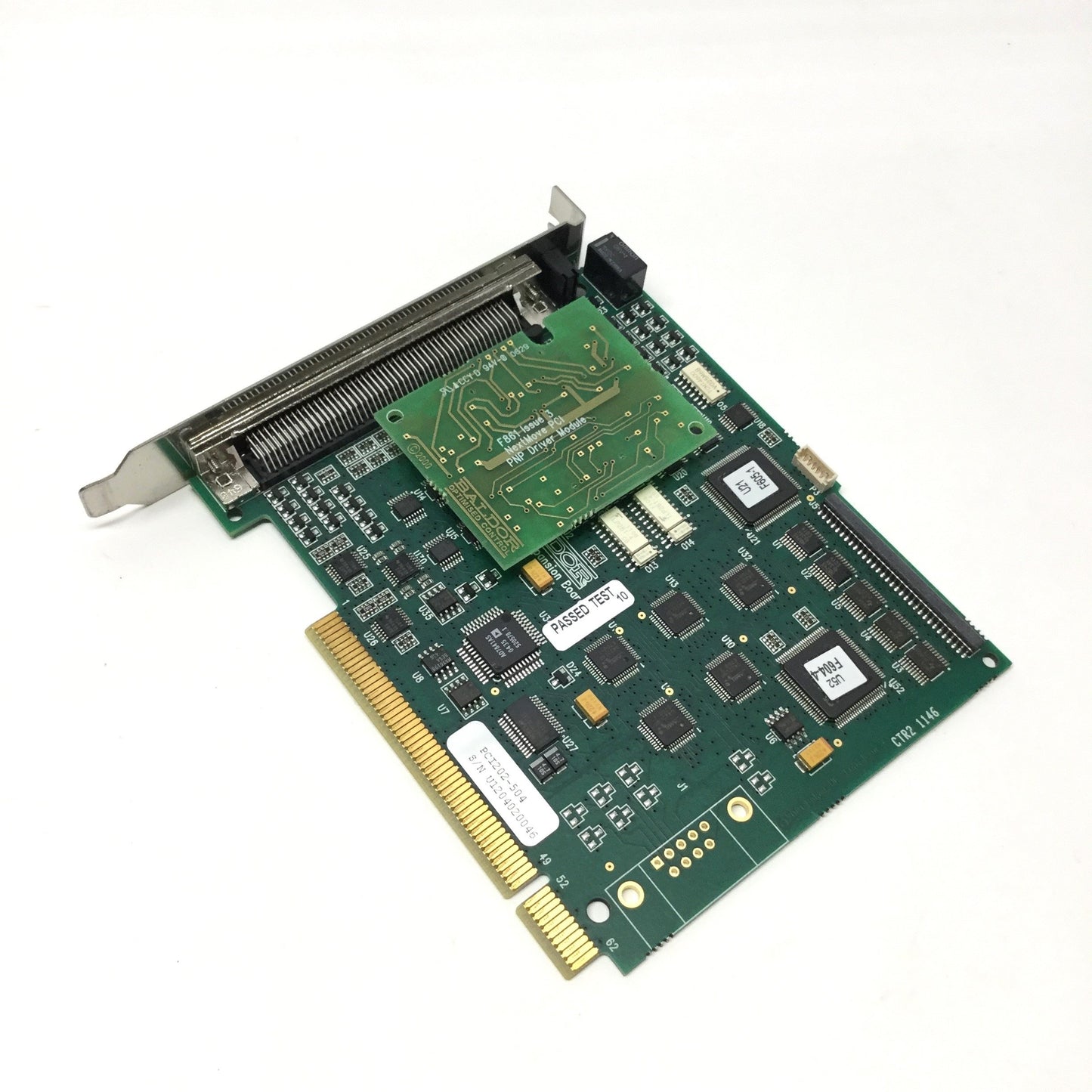 Used ABB PCI201-514 NextMove Motion Controller PC Card, PCI Slot, 8-Axis, CANopen