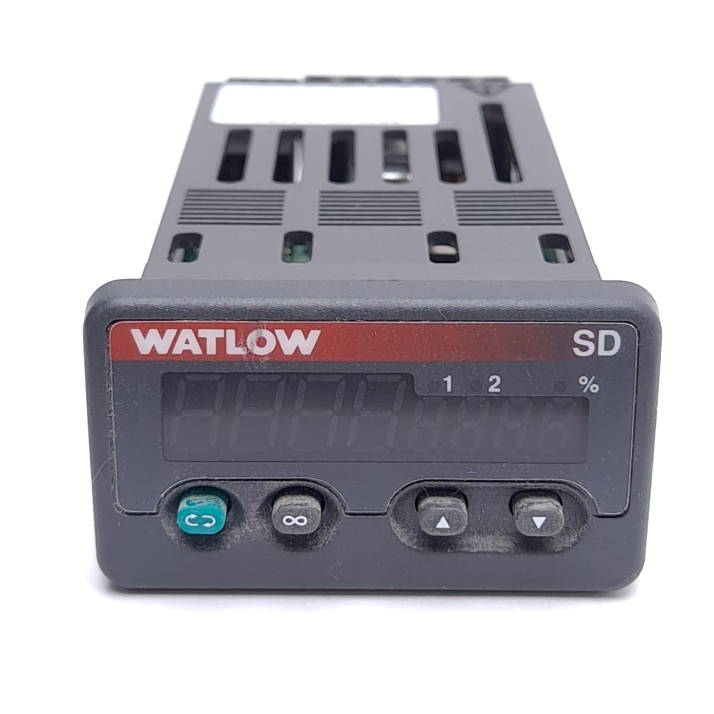 Used Watlow SD3C-HCJA-AARG Process Temperature PID Controller 100-240VAC, 1/32 DIN