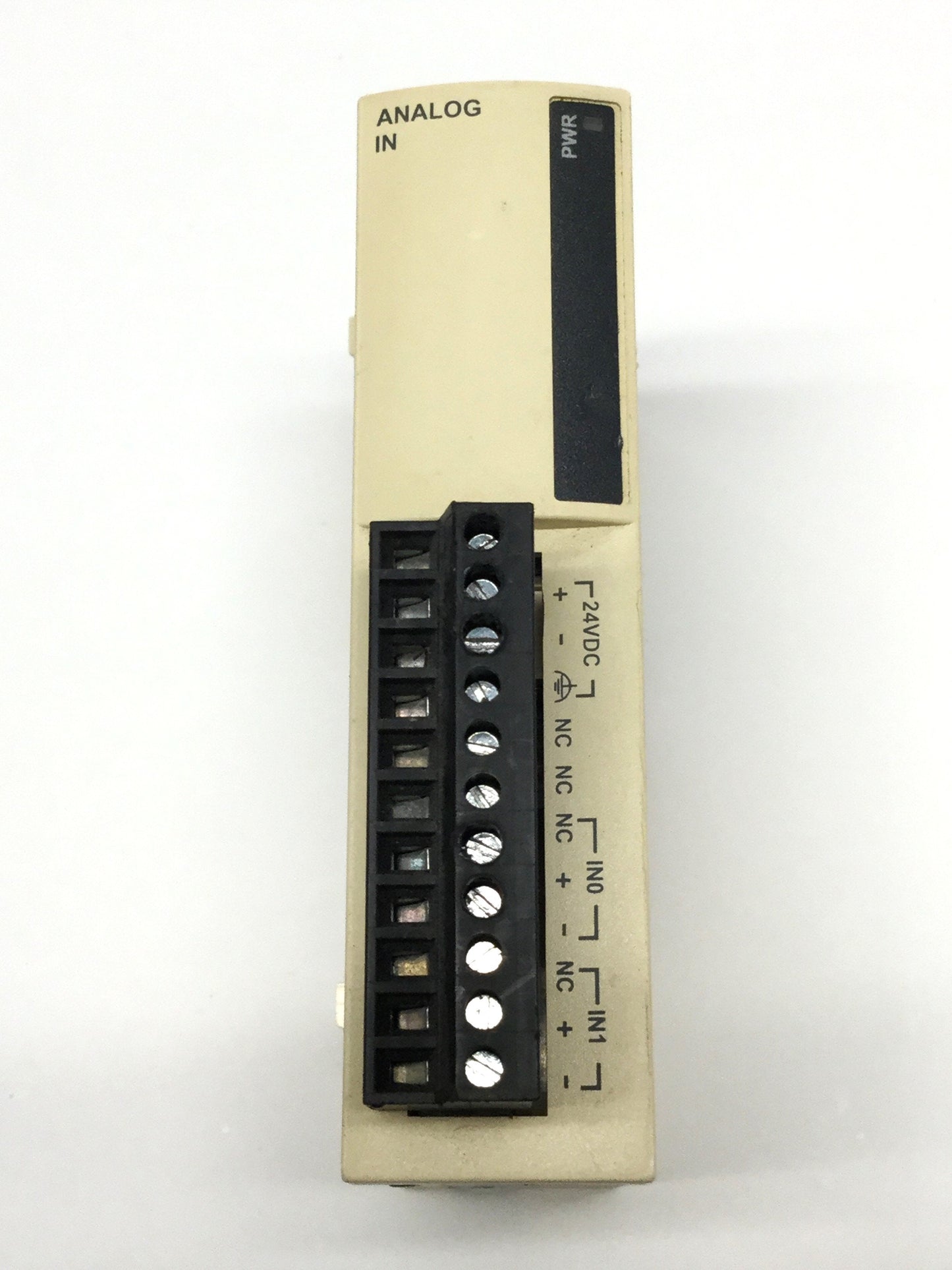 Used Schneider TWDAMI2HT Twido Analog Input Module, 2-Channel, 12-bit, 4-20mA/0-10VDC