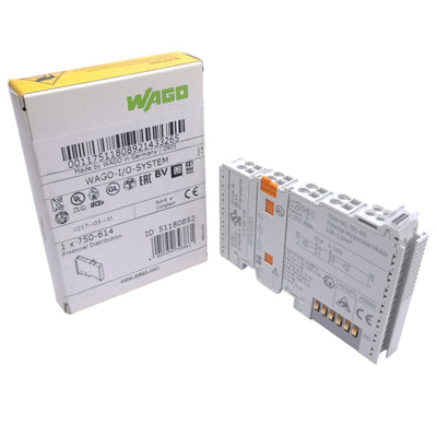 New Wago 750-614 Power Potential Multiplication Distribution Module, 0-230VAC/DC