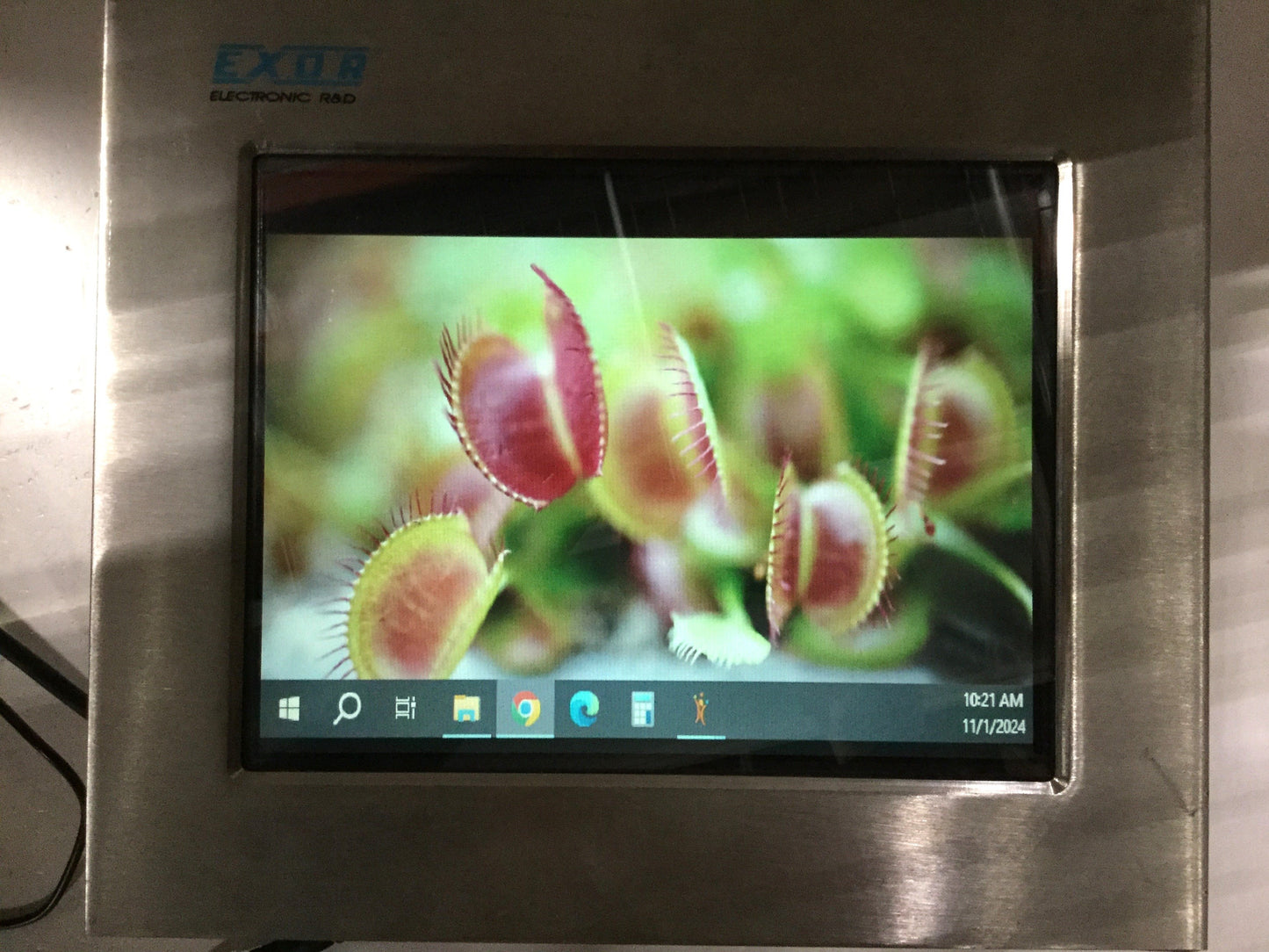 Used EXOR M10SC-F Operator Panel Display Monitor 10" Touch Screen 720x400 SVGA 24VDC