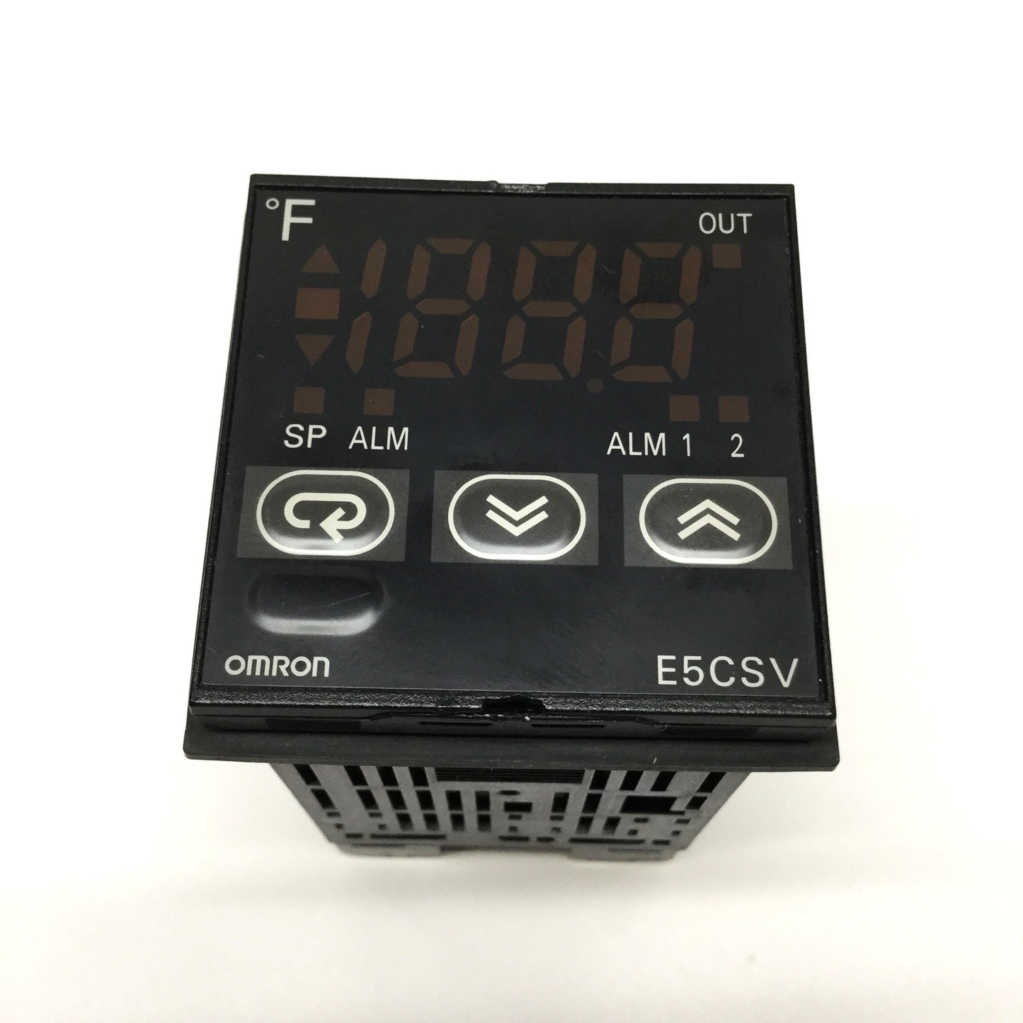 Used Omron E5CSV-R1G-F Temperature Controller, 100-240VAC, Thermistor In, Relay Out