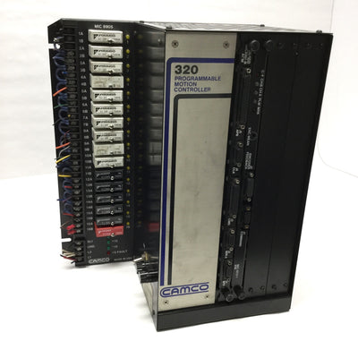 Used Camco MIC 8905 320 Programmable Motion Controller w/ SSRs, MIC 8207-B, 8212-1