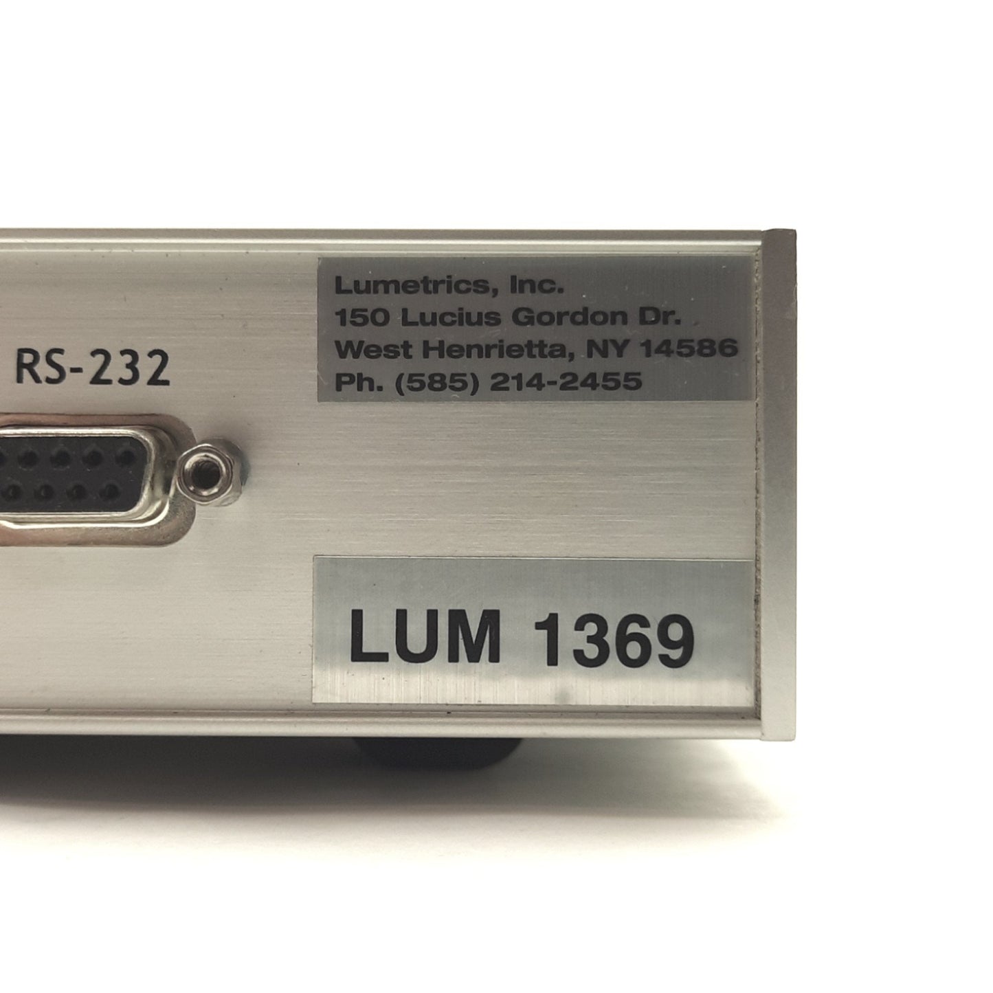 Used Lumetrics LUM 1369 Fiber Optical Switch 8-Channel RS-232 for OptiGauge DI-340