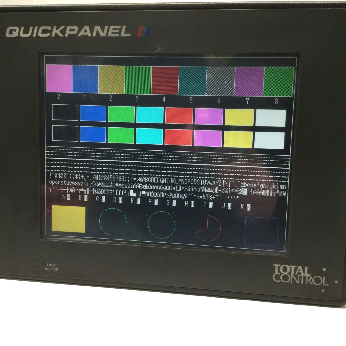 Used Total Control QPI31200C2P-B HMI/Operator Panel Color Touchscreen 10.5" 120VAC