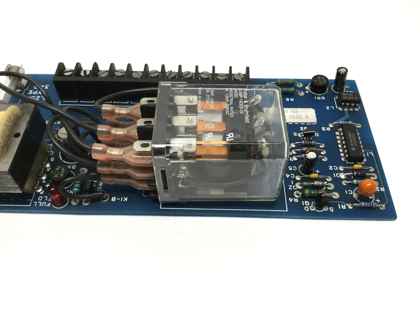 Used Nidec Emerson 2200-9201 Field Economy Kit Board, Winding Degradation Prevention