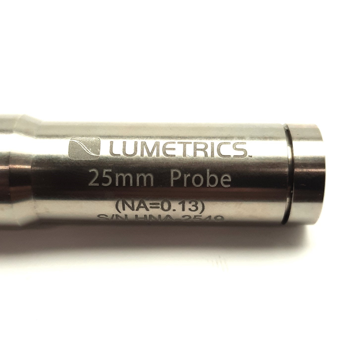 Used Lumetrics 13000‐58 Optical Thickness Gauge Probe 25mm HNA 21mm WD for OptiGauge