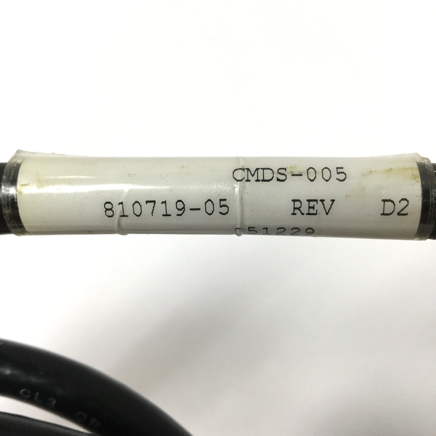 Used Control Techniques Emerson CMDS-005 Servo Motor Drive Power Cable, 5ft Long