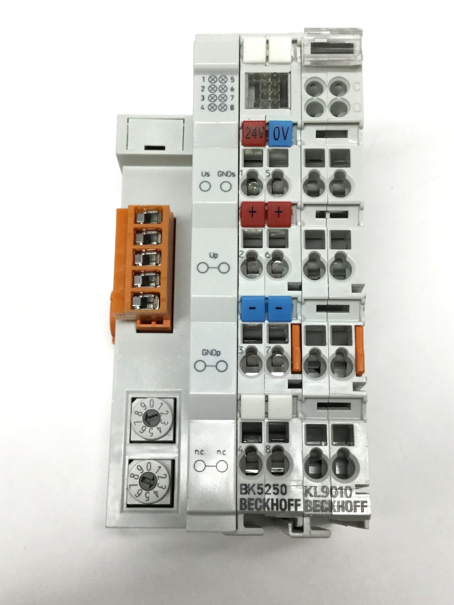 Used Beckhoff BK5250 DeviceNet Compact Bus Coupler Module, 24VDC, 500kbaud