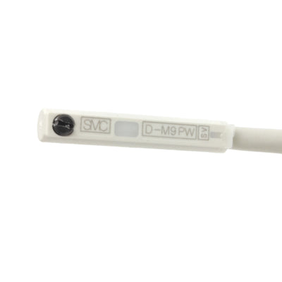 New SMC D-M9PWZ Solid State Sensor, In-Line, 5/12/24VDC 10mA, PNP, 3-Wire, 5m