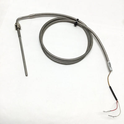 New – Open box Watlow 32DJHGM048A 90° Rigid Sheath Bayonet Thermocouple, Type J, 6" x Ø3/16"