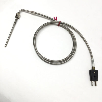 New – Open box Watlow 32DJHGK048D 90° Rigid Sheath Bayonet Thermocouple, Type J, 5" x Ø3/16"