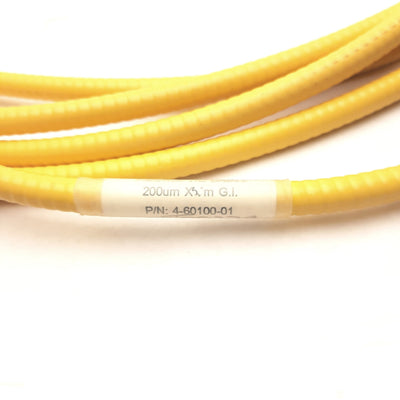 Used Miyachi Unitek 4-60100-01 GI LASER Fiber Optic Cable 200µm Core 5m for LW50A