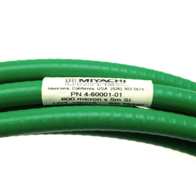 Used Miyachi Unitek 4-60001-01 SI LASER Fiber Optic Cable 600µm Core 5m for LW50A