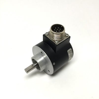 Used Accu-Coder 725N-S-S-1000-Q-HV-1-F-N-SY-N-N Incremental Optical Shaft Encoder Ø⅜"