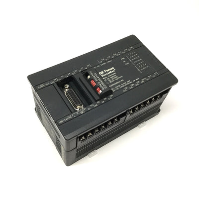 Used GE Fanuc IC200UDR005-BG VersaMax Micro PLC Controller 100-240VAC, 24VDC/Relay