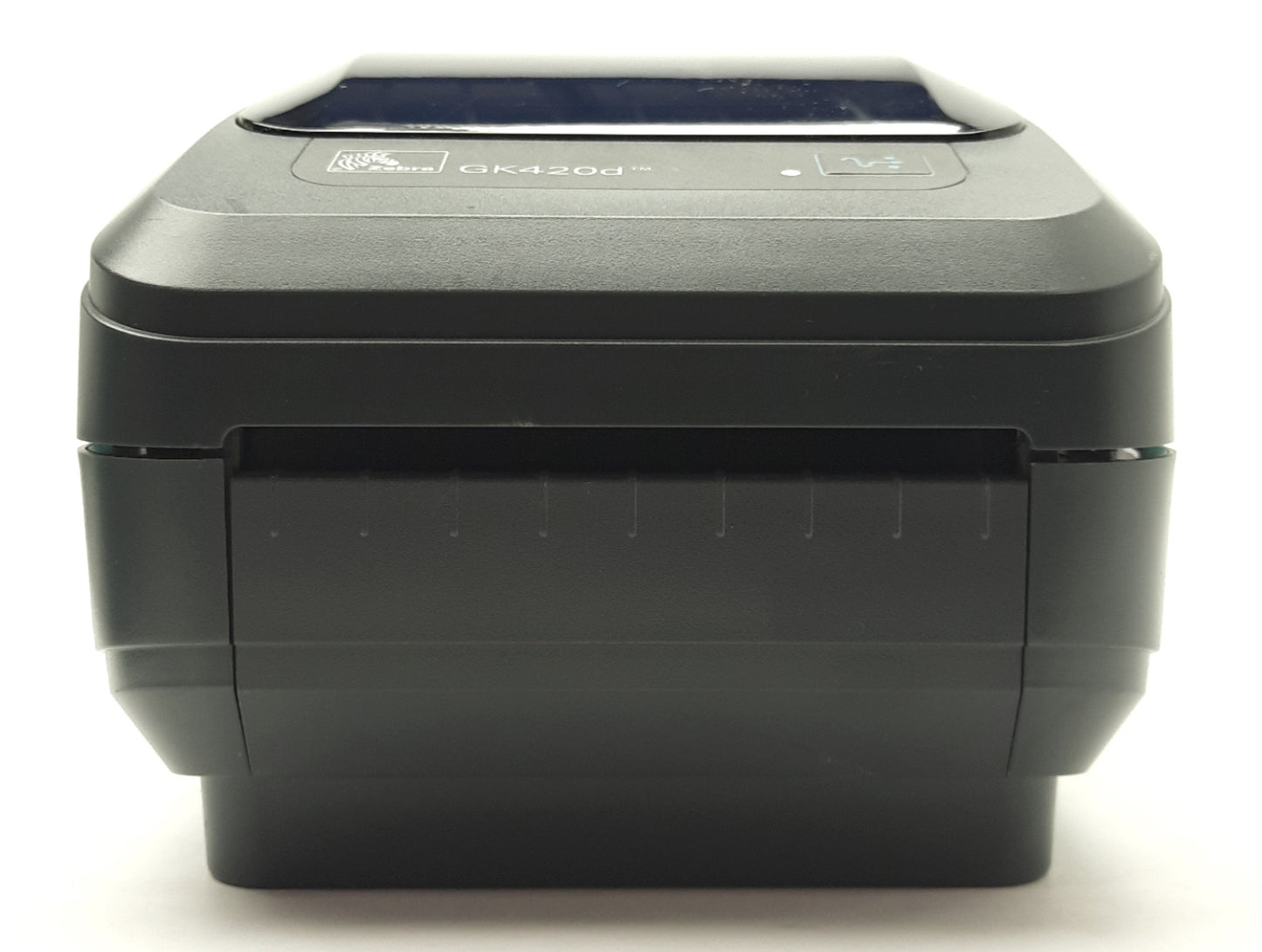 Used Zebra GK420d Thermal Label Printer, 203DPI, 5"/sec, Ethernet/USB, 24VDC *Latch*