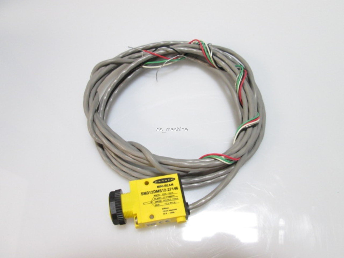 Used Banner SM312DMS12-27146 Mini Beam Sensor