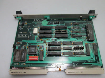 Used ESC Manufacturing 01-146-0 VGA Display Board