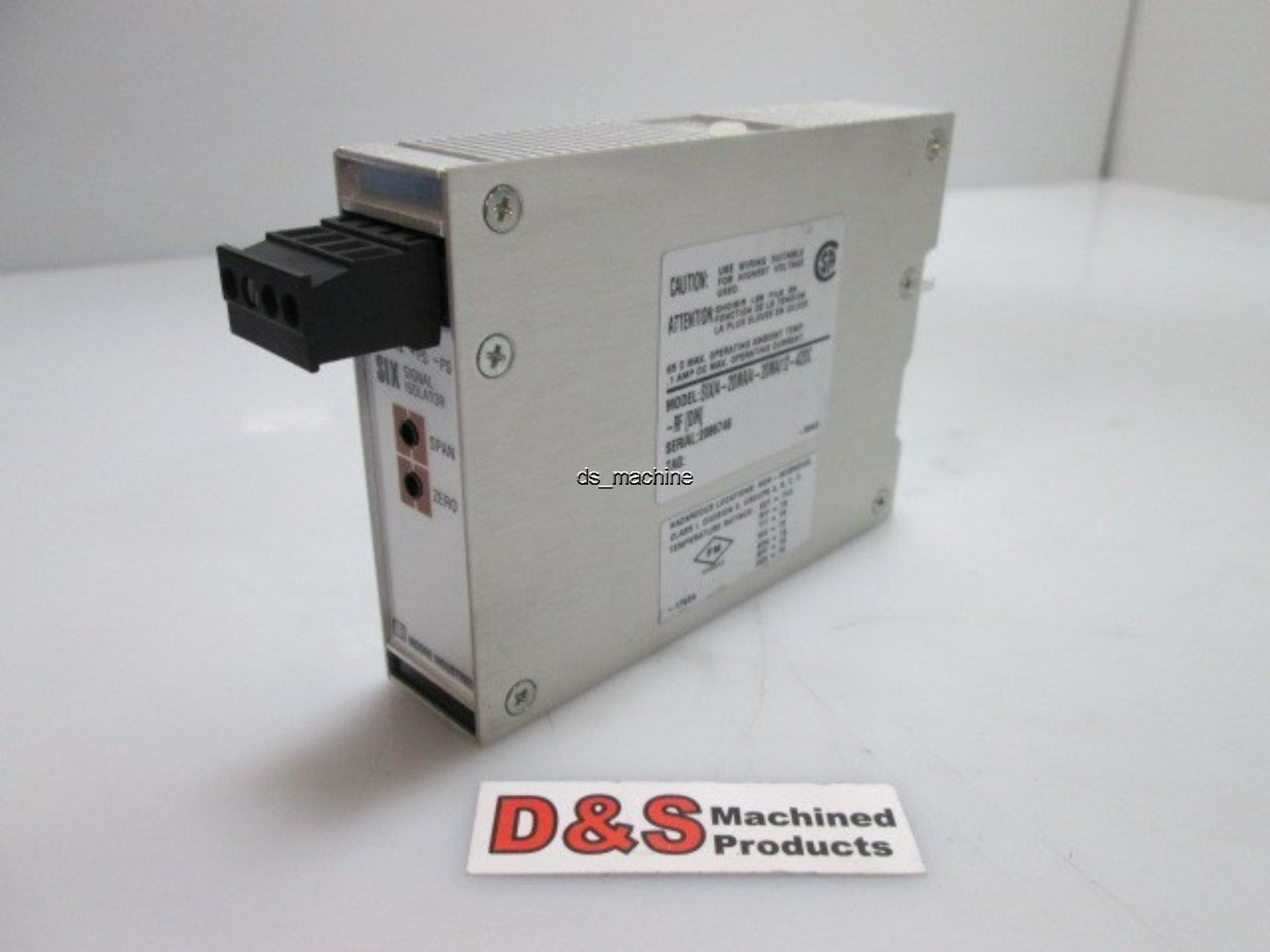Used Moore Industries SIX/4-20MA/4-20MA/12-42DC HART Isolator