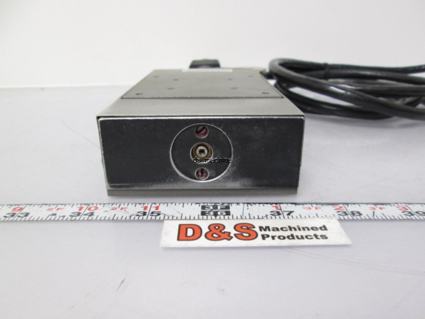 Used Klinger Scientific Linear Actuator 1mm Travel 80mm x 76mm Carriage 15-Pin D-Sub