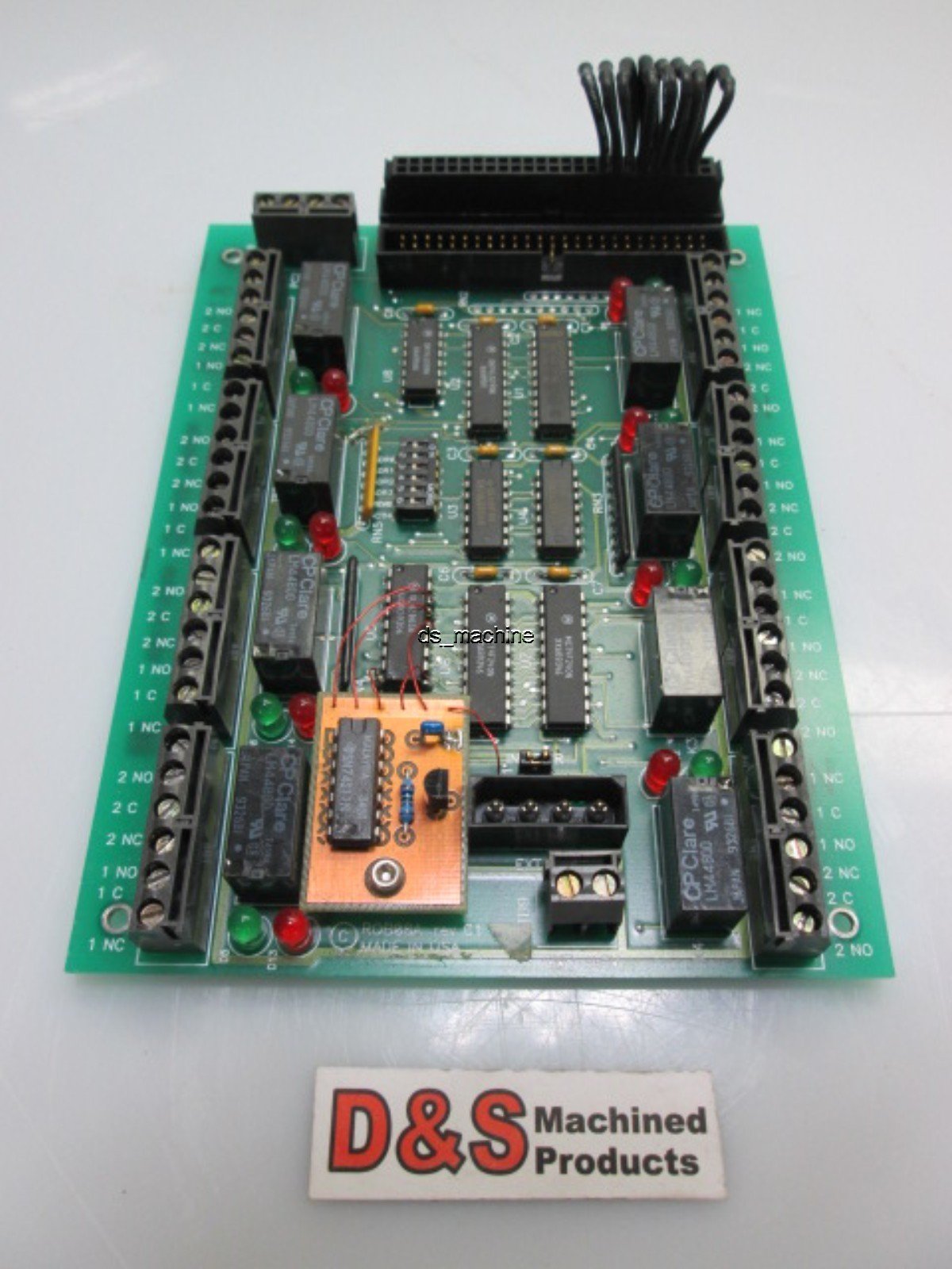 Used Acces I/O Products PCI Controller Board ROB08A Rev C1 W/ SN74S11N