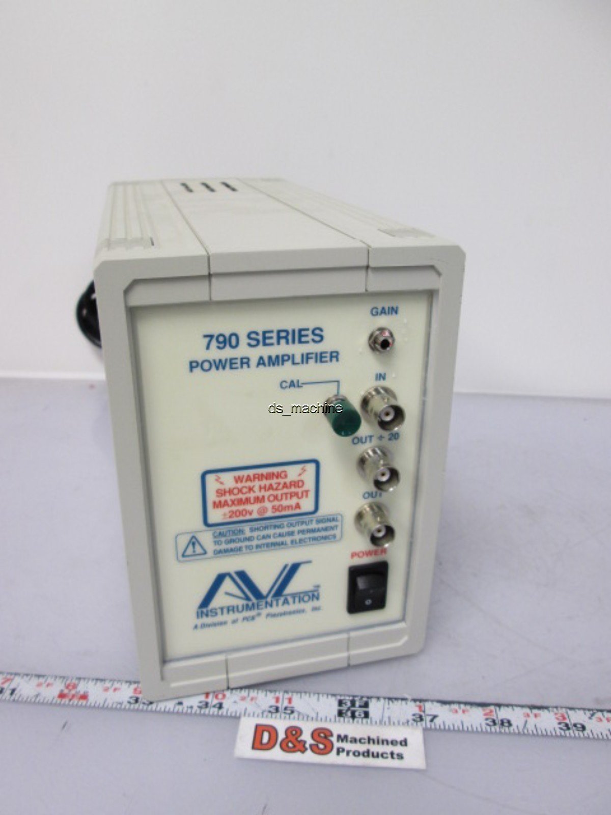 Used AVC 790 Series Power Amplifier 115/230VAC 2/1A