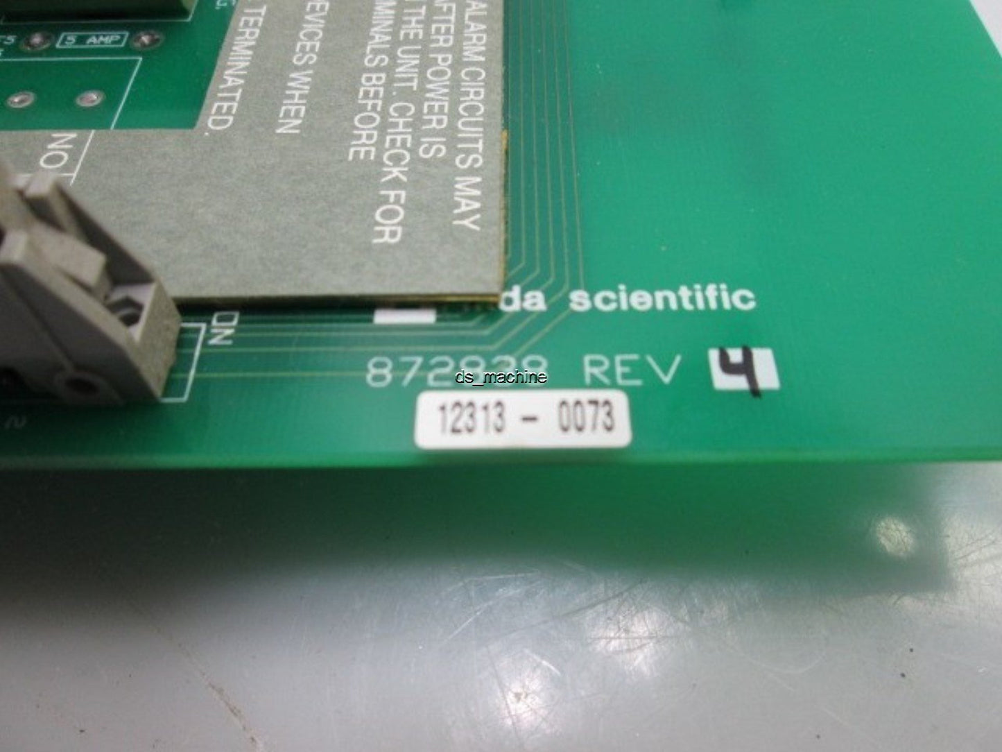 Used MDA Scientific 872838 REV 4 Backplane Controller