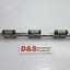 Used IKO LWL7B 6.5" Linear Rail with 3 Slides