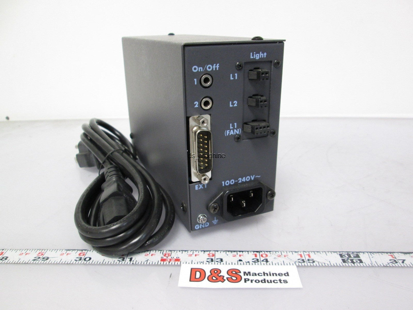 Used CCS PD-3012-2 LED Light Controller 2 Channel 120-240VAC w/Remote Option