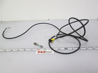 Used Turck BI0.8-G05-AP6X-V1331 Proximity Sensor with 5' 90ø Angle Cable