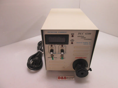 For parts or not working Advanced Imaging Inc. DLC-6001 Fiber Optic Light Source *For Parts Only*