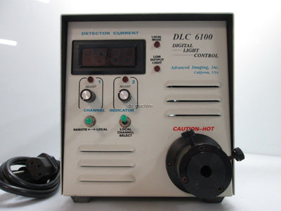 For parts or not working Advanced Imaging Inc. DLC-6001 Fiber Optic Light Source *For Parts Only*