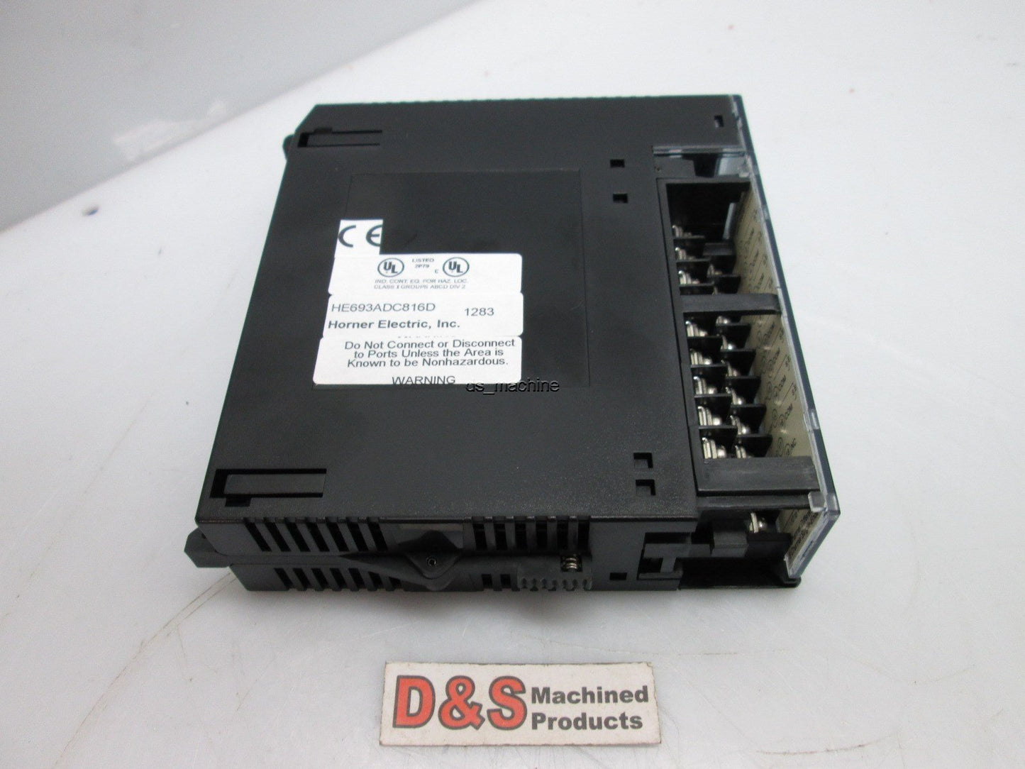 Used Horner GE Fanuc HE693ADC816D Series 90-30 Analog Input Module ñ10V, 16-bit, 8-Ch