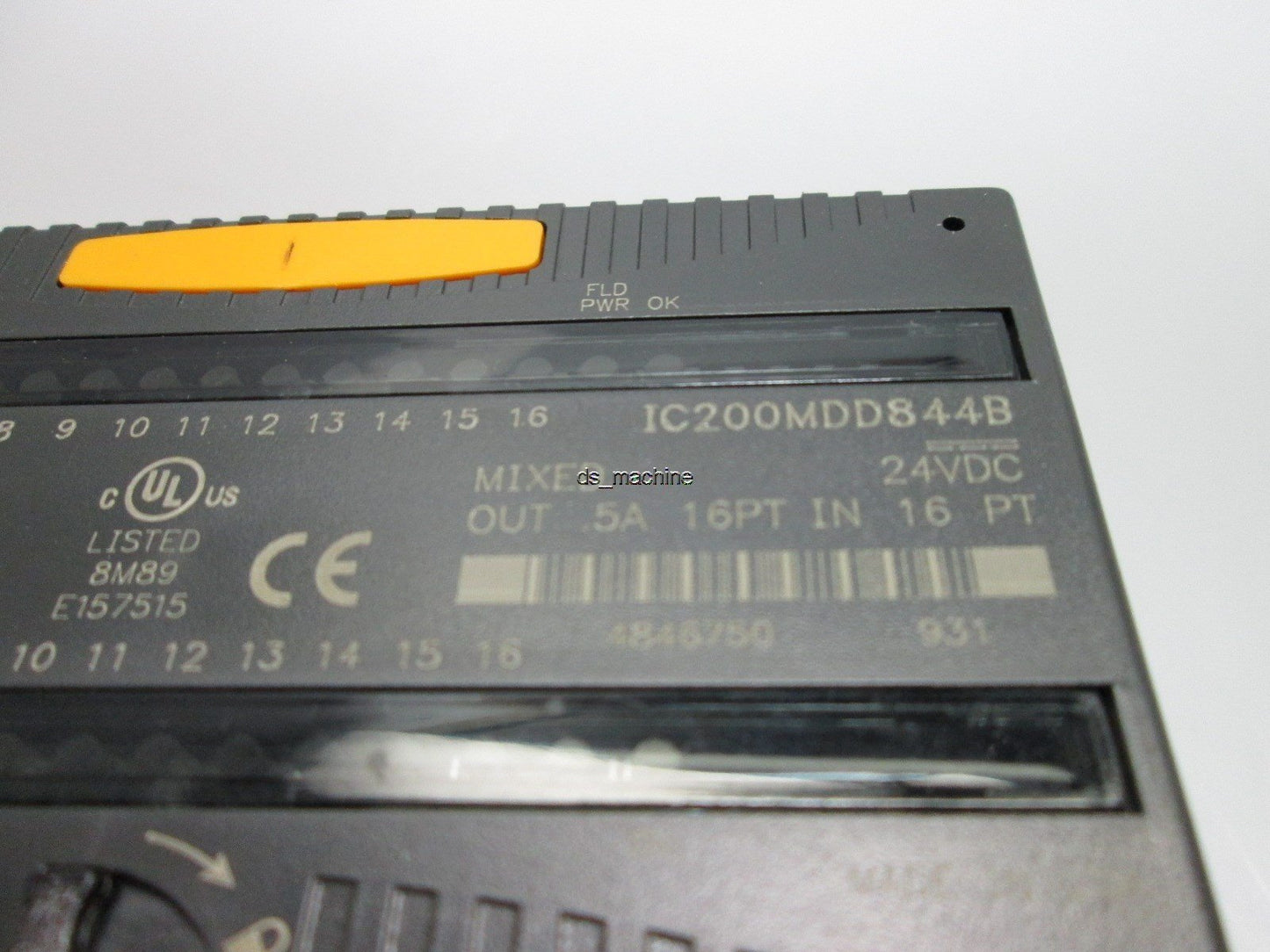 Used Ge Fanuc IC200MDD844B Mixed 24VDC OUT .5A 16PT In 16PT