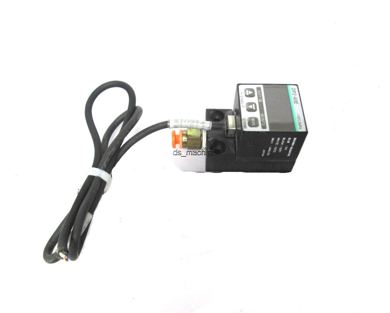 Used Sunx DP2-40E Digital Vacuum Pressure Switch -101.3kPa 12-24VDC 2-Output PNP/NPN