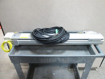 Used IAI IS-M-X-M-20-100-700-N2 Intelligent Linear Slide 700mm Stroke