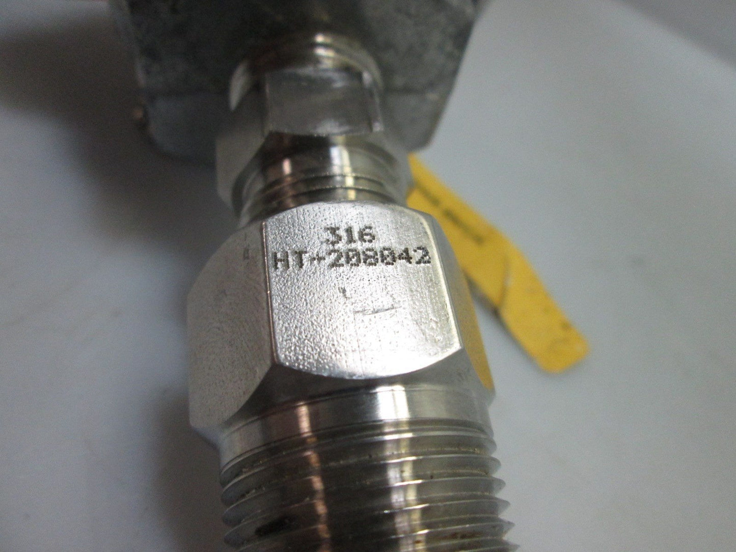 Used Pyromation J49U-S4D0408-8HN31-SL Thermocouple w/316-HT-208042 1/2" Shaft Dia